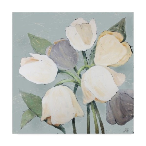 Trademark Fine Art Jade Reynolds 'French Tulips I' Canvas Art, 24x24 WAG07709-C2424GG